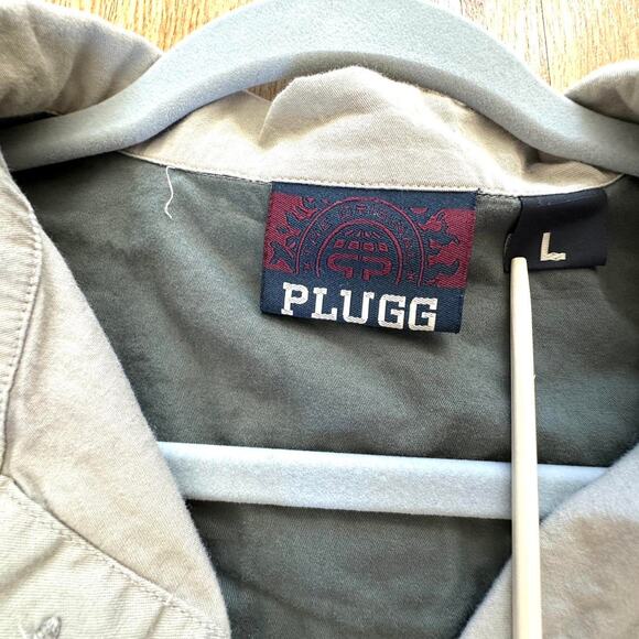 Plugg Men's Beige Cotton Button Up Shirt - Picture 6 of 8